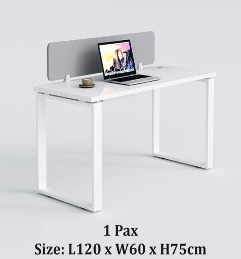 [O03] Modern Wooden Office Workstation