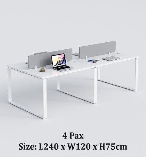 [O03] Modern Wooden Office Workstation