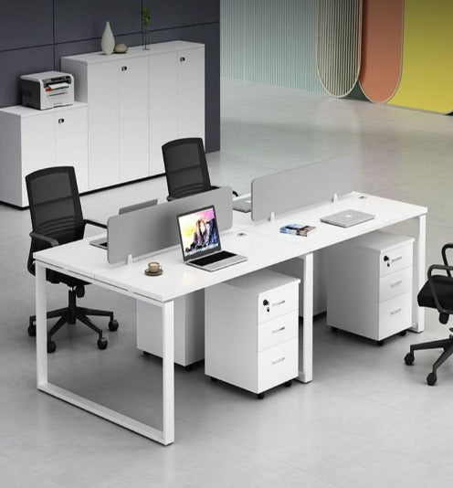 [O03] Modern Wooden Office Workstation