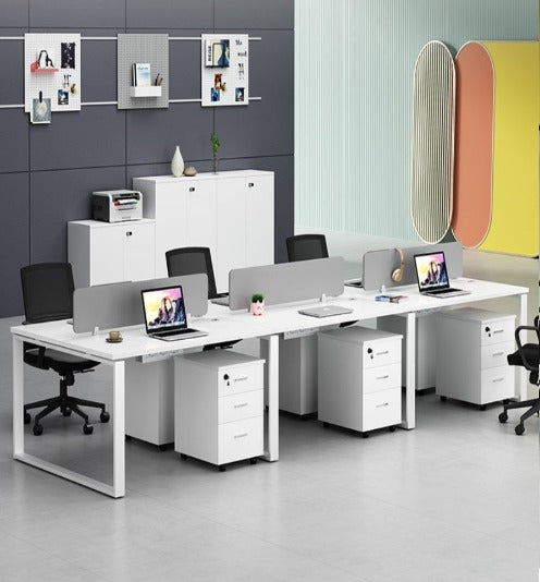 [O03] Modern Wooden Office Workstation