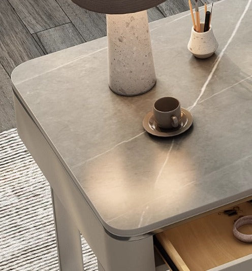 [S09] Italian Minimalist Luxury Stone Desk