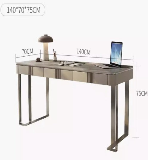 [S09] Italian Minimalist Luxury Stone Desk