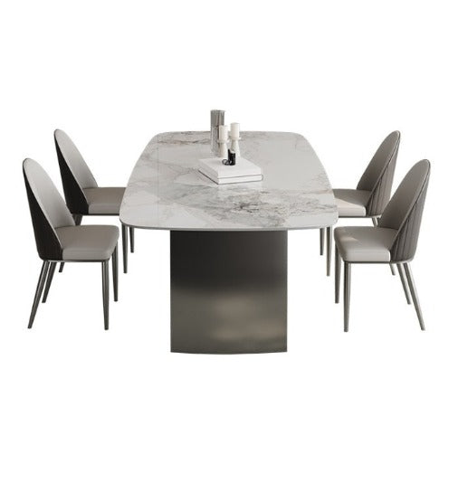 [S17] Luxurious Italian Rectangular-Style Sintered Stone Dining Table