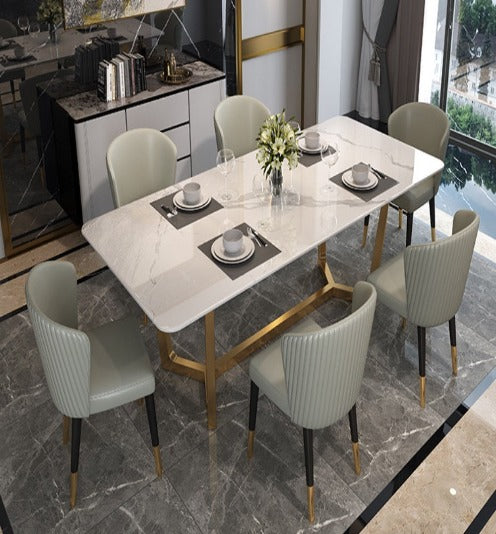 [S19] Luxurious Italian Sintered Stone Dining Table