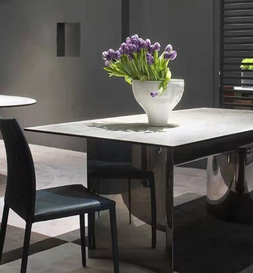 [S20] Luxurious Italian Sintered Stone Dining Table