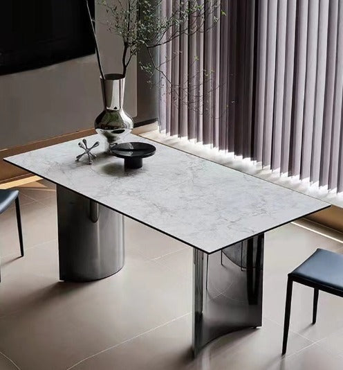 [S20] Luxurious Italian Sintered Stone Dining Table