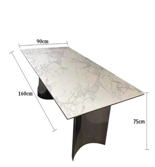 [S20] Luxurious Italian Sintered Stone Dining Table