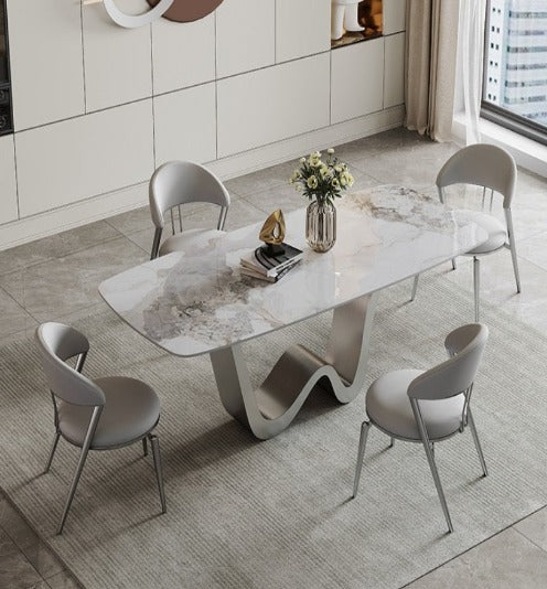 [S21] Luxurious Italian Sintered Stone Dining Table