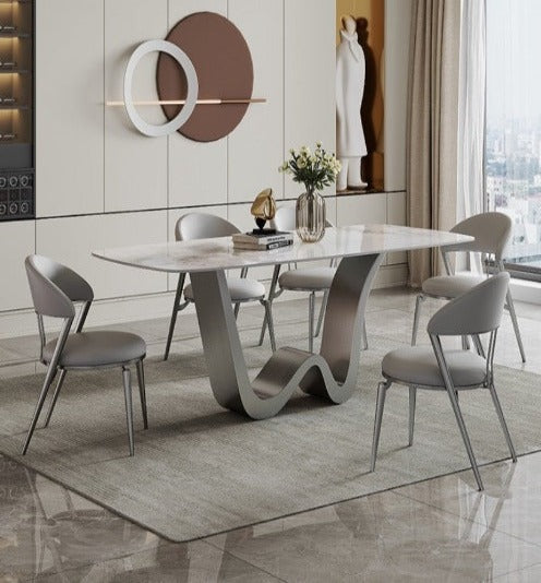 [S21] Luxurious Italian Sintered Stone Dining Table