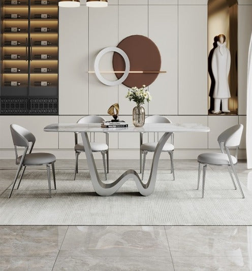 [S21] Luxurious Italian Sintered Stone Dining Table