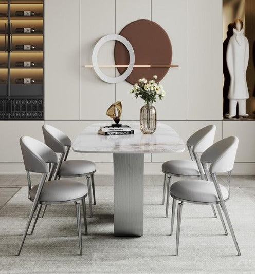 [S21] Luxurious Italian Sintered Stone Dining Table