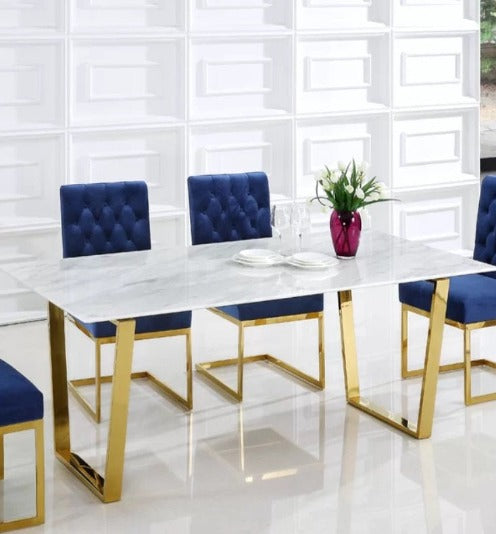 [S23] Luxurious Italian Sintered Stone Dining Table