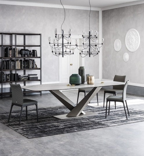 [S25] Luxurious Sintered Stone Dining Table