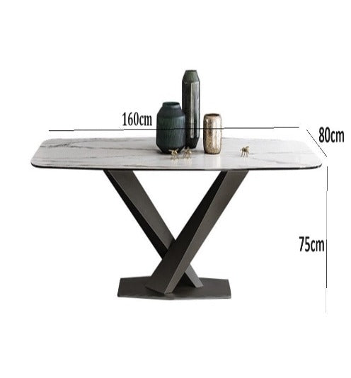 [S25] Luxurious Sintered Stone Dining Table