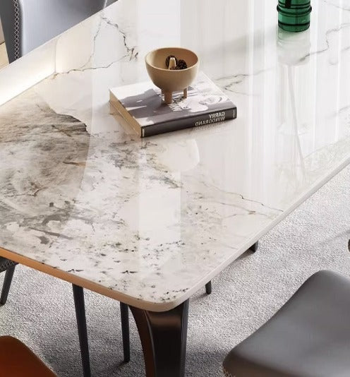 [S26] Modern Minimalist Sintered Stone Table