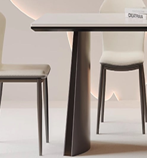 [S33] Minimalist Italian Titanium Dining Table