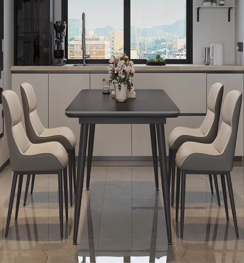 [S36] Modern Minimalist Dining Table and Chairs