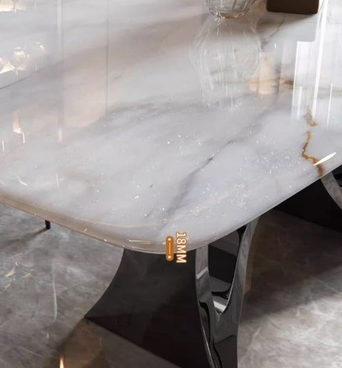 [S37] Exquisite Luxury Marble Dining Table