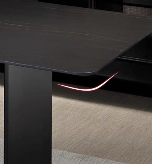 [S40] Modern Simple Nordic Sintered Stone Dining Table