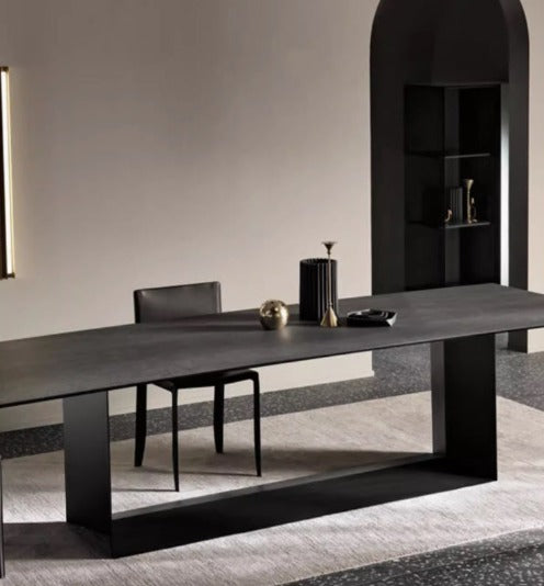 [S40] Modern Simple Nordic Sintered Stone Dining Table