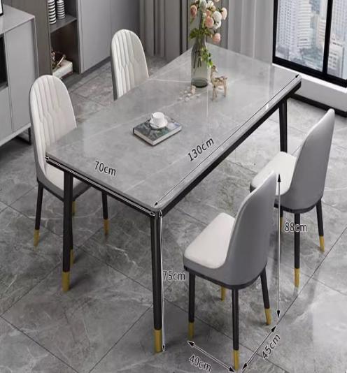 [S43] Marble Dining Table