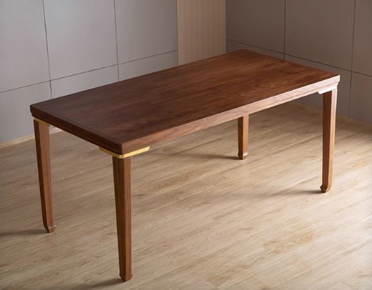 [W04] Artistry Modern Solid Wood Dining Table