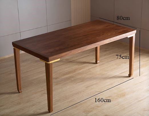 [W04] Artistry Modern Solid Wood Dining Table