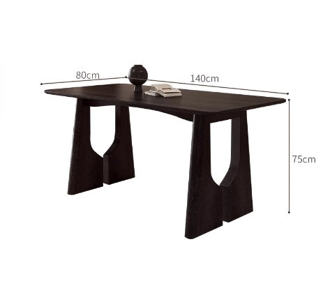 [W08] French Vintage Solid Wood Dining Table