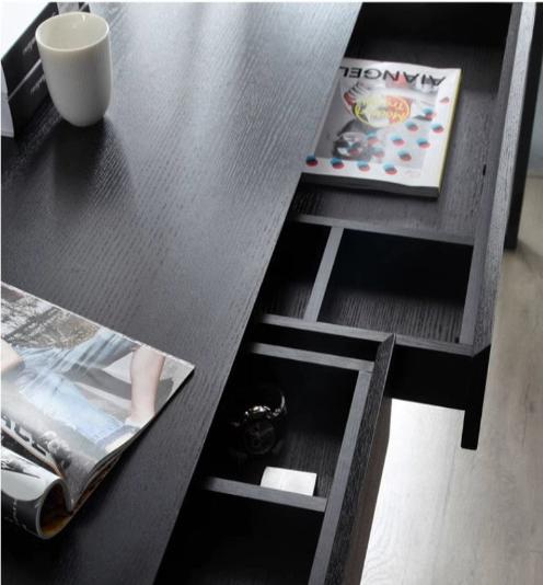 [W09] Italian Minimalist Luxury Study Desk