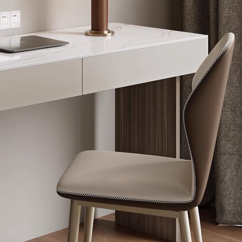 [W24] Minimalist Veneto Study Table in Italian Style