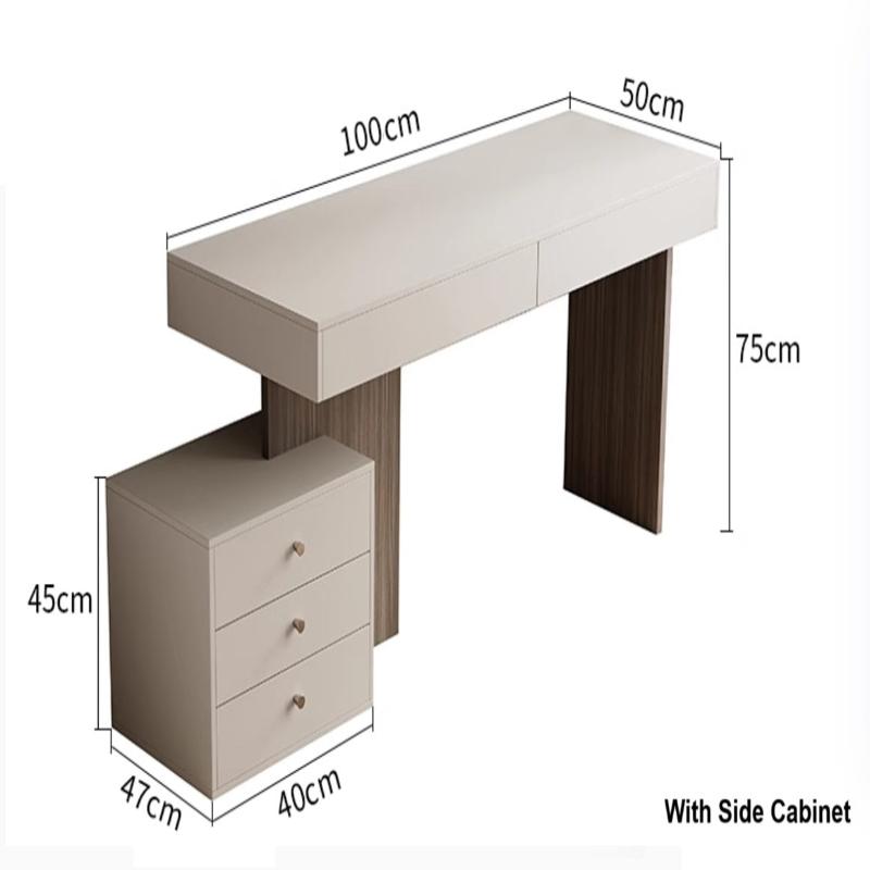 [W24] Minimalist Veneto Study Table in Italian Style