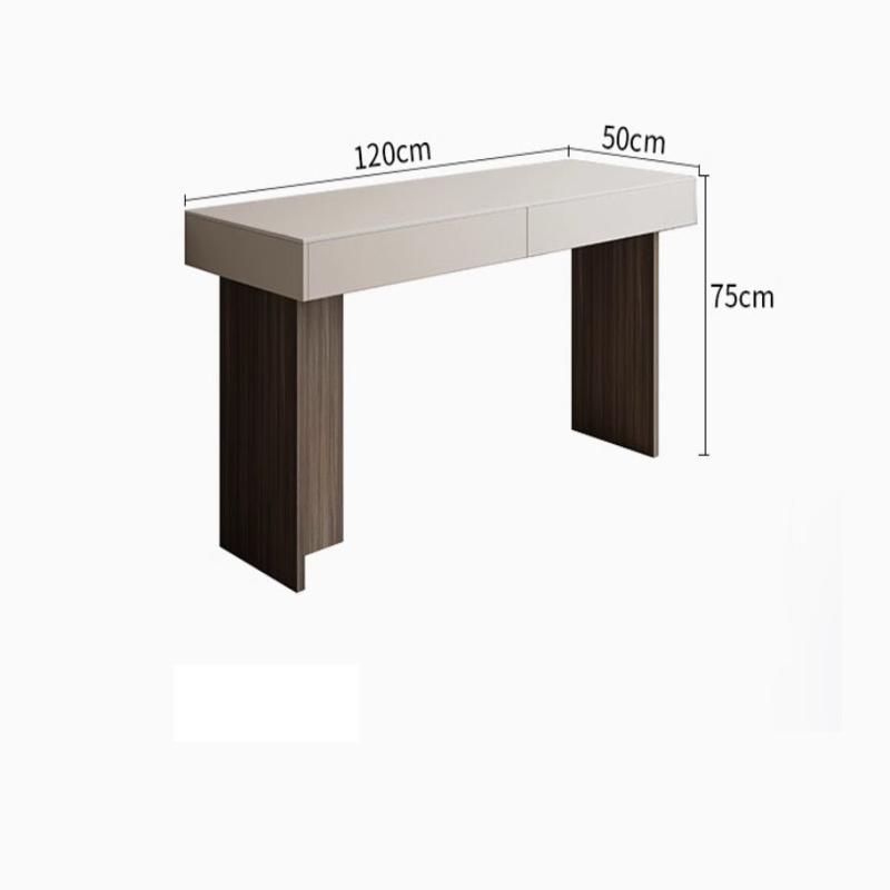 [W24] Minimalist Veneto Study Table in Italian Style