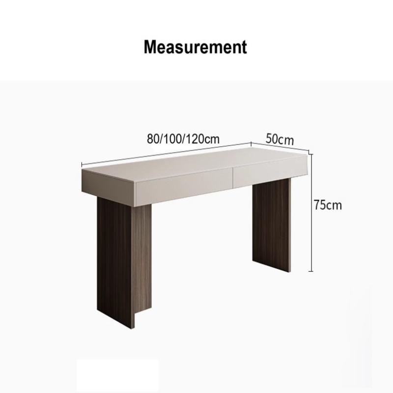 [W24] Minimalist Veneto Study Table in Italian Style