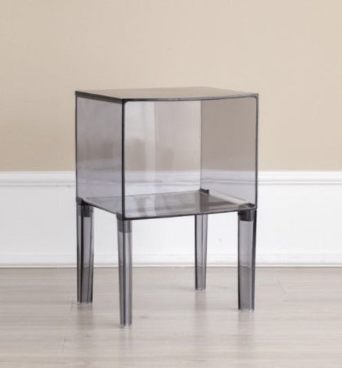 [A08] Nordic Transparent Acrylic Storage Cabinet