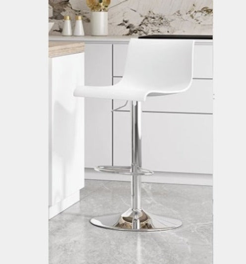 [C07] Modern and Sleek Adjustable Bar Stool with Backrest