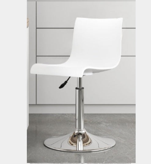 [C07] Modern and Sleek Adjustable Bar Stool with Backrest