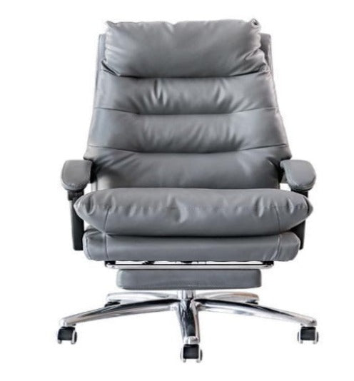 [C01] Comfortable Leather Office Chair with Reclining