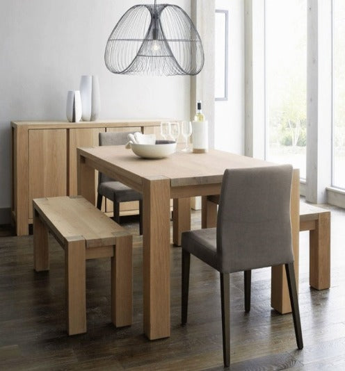 [W02] American Solid Wood Dining Table