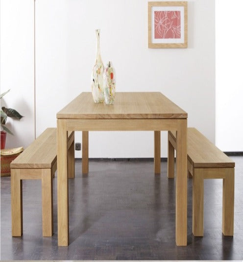 [W02] American Solid Wood Dining Table