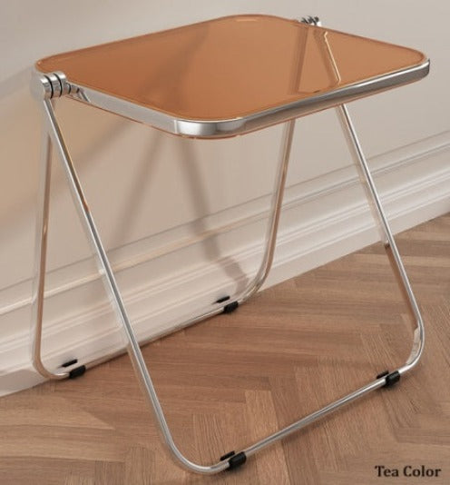 [A09] Modern and Minimalist Acrylic Folding Table or chair