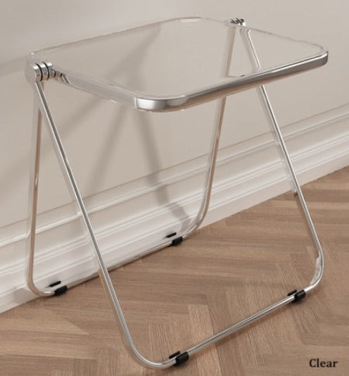 [A09] Modern and Minimalist Acrylic Folding Table or chair