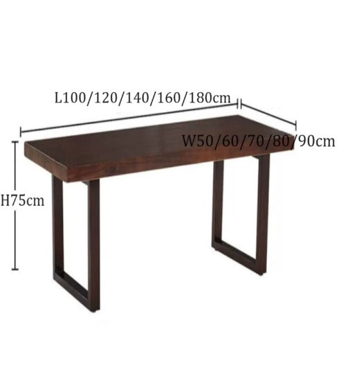 [W14] Nordic Solid Desk Office Computer Table Writing Desk