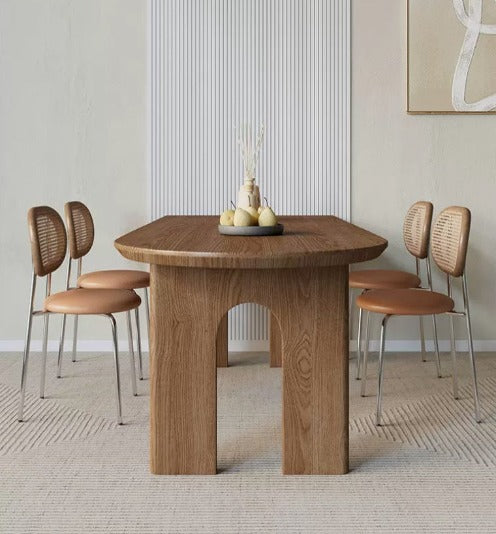 Versatile Solid Wood Dining Table