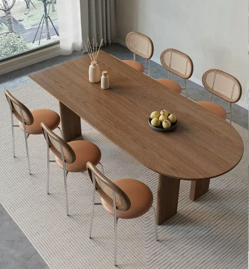 Versatile Solid Wood Dining Table