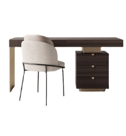 [W09] Italian Minimalist Luxury Study Desk