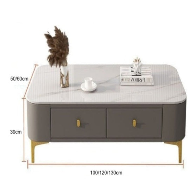 [A03] Italian Modern Minimalist Coffee Table