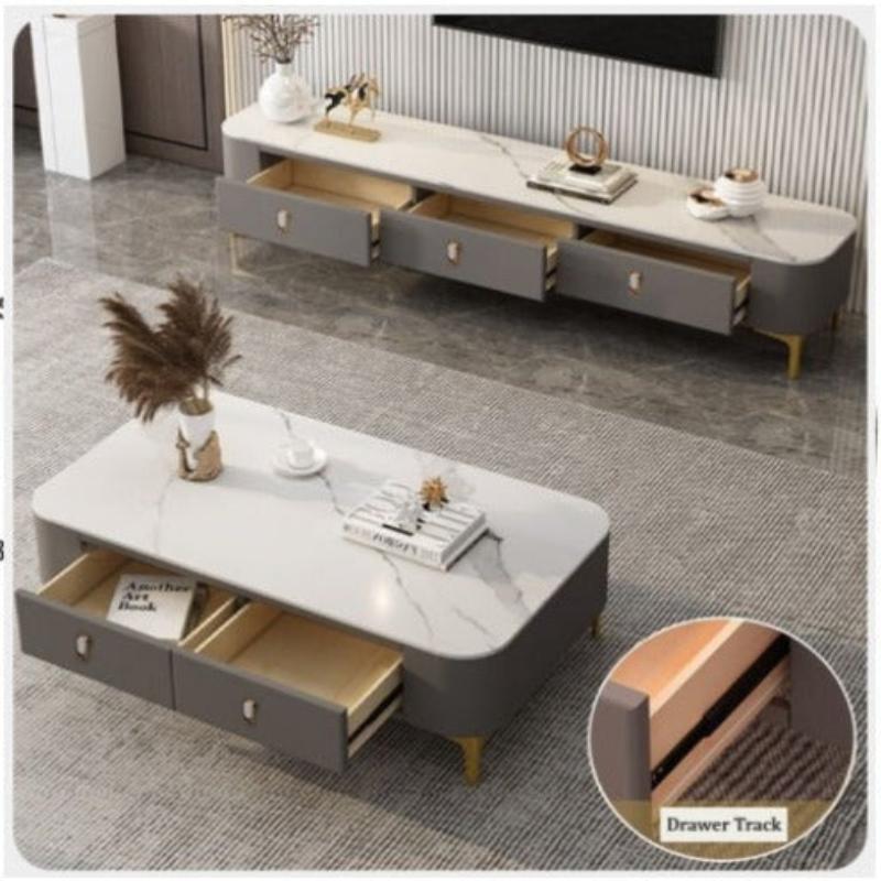 [A03] Italian Modern Minimalist Coffee Table