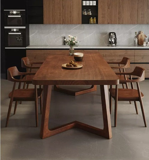 [W13] Nordic Modern Home Solid Wood Dining Table