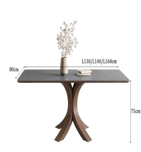 [S12] Nordic Sintered Stone Dining Table