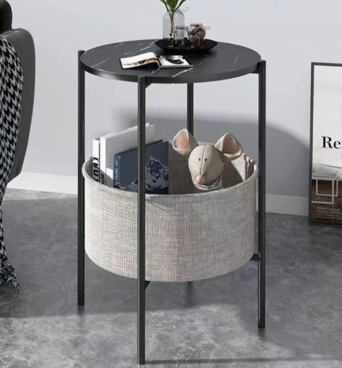 [A14] Nordic Minimalist Simple Bedside Round Table